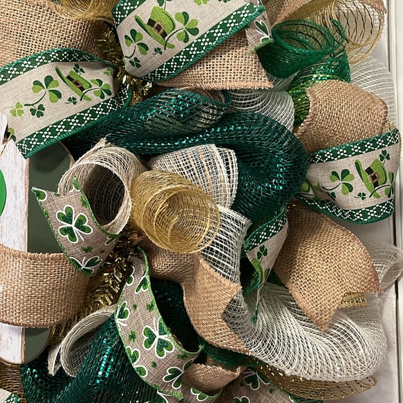 🎉🍀🍀🎉Saint Patrick’s Day Wreath - Picture 3 of 4